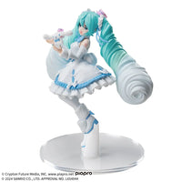 
              Hatsune Miku, Hatsune Miku x Cinnamoroll, Luminasta, White Dress
            