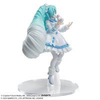 
              Hatsune Miku, Hatsune Miku x Cinnamoroll, Luminasta, White Dress
            